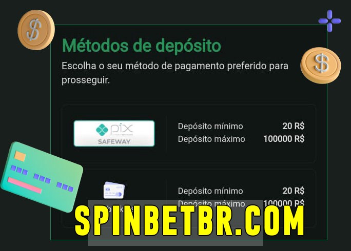 O cassino spinbet.com bet oferece uma grande variedade de métodos de pagamento