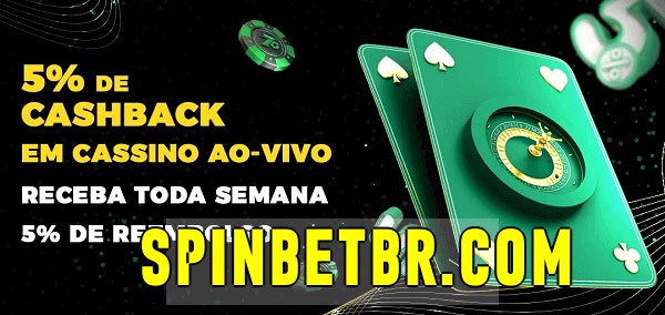 Promoções do cassino ao Vivo spinbet.com 